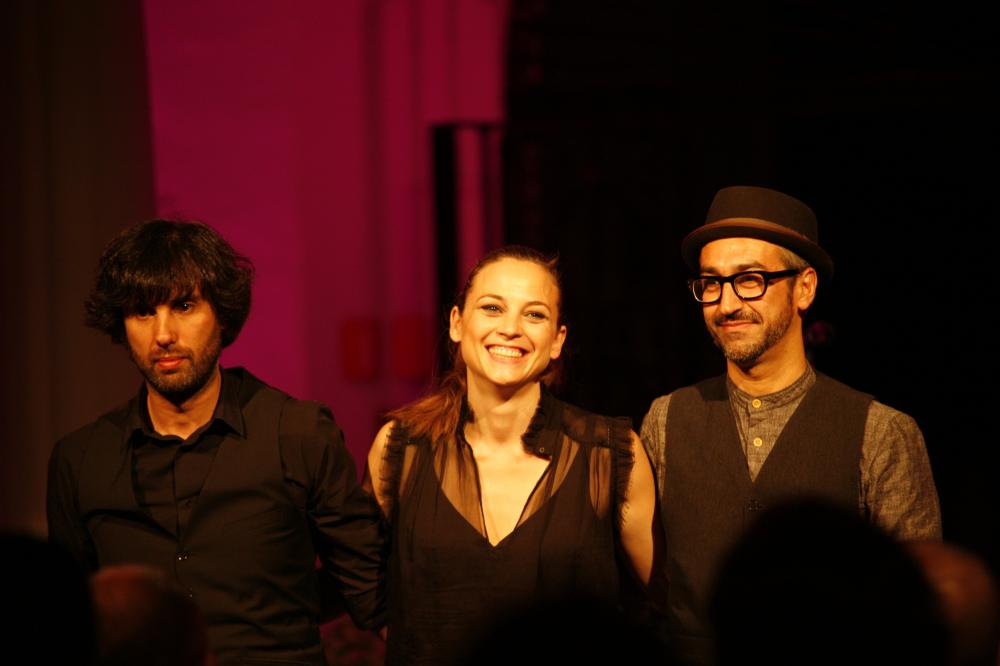 Celso Ferrero, Leonor Watling y Alejandro Pelayo