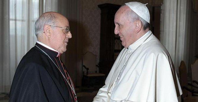 El Papa recibe al presidente de la Conferencia Episcopal Española