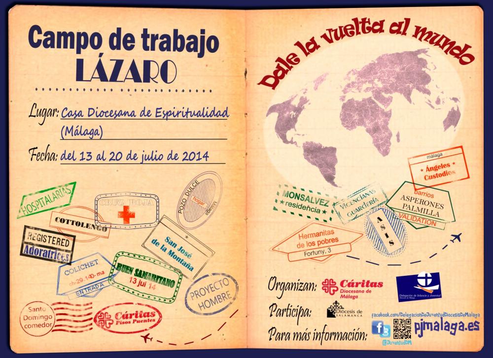 Cartel del Campo de Trabajo Lázaro