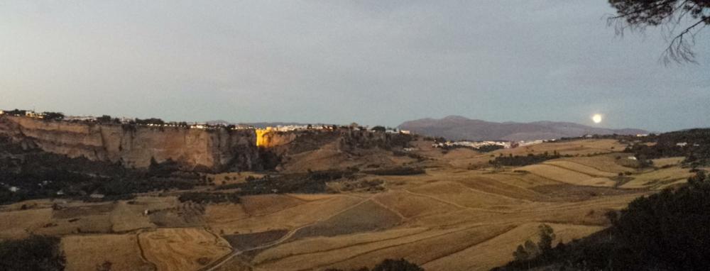 Vistas desde la ermita de la Cabeza (Ronda)