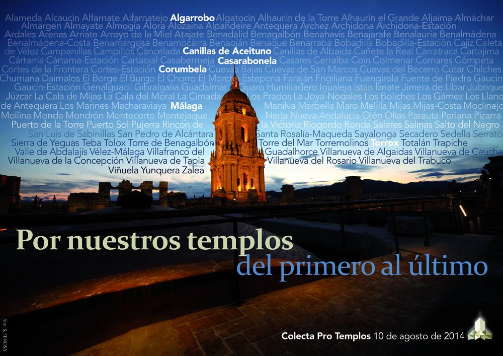 Cartel de la Jornada Pro Templos 2014