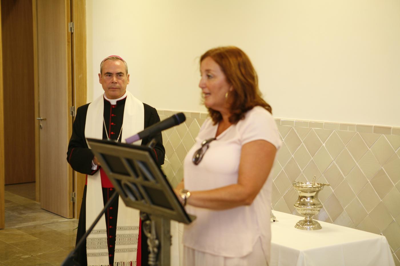 Bendición de las instalaciones de la Casa Diocesana