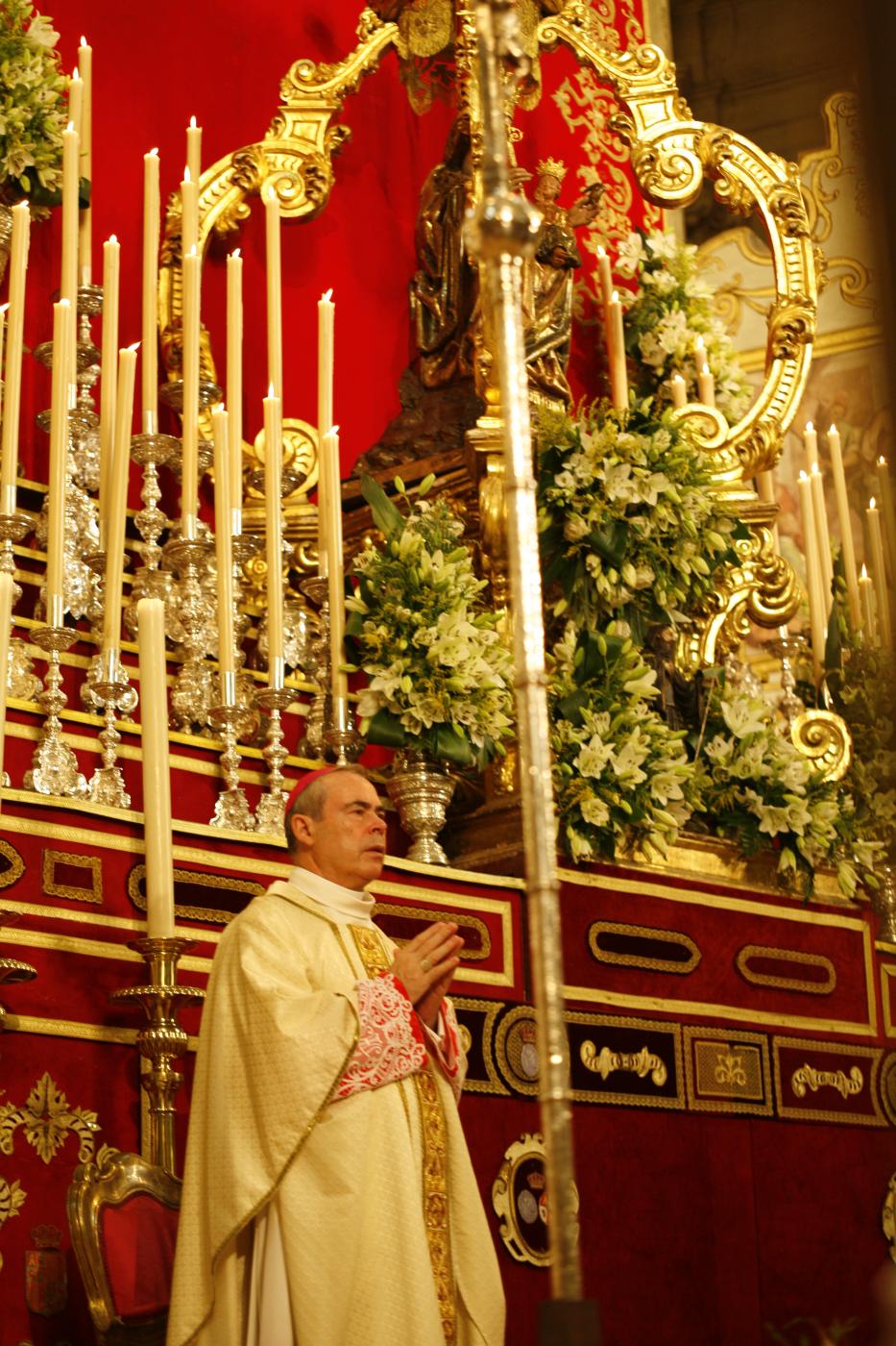 Málaga celebró con fervor el día de su patrona