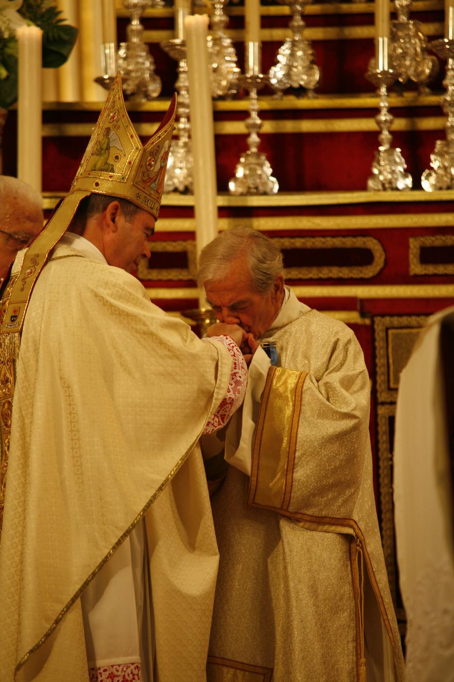Antonio Martín, medalla Pro Ecclesia Malacitana
