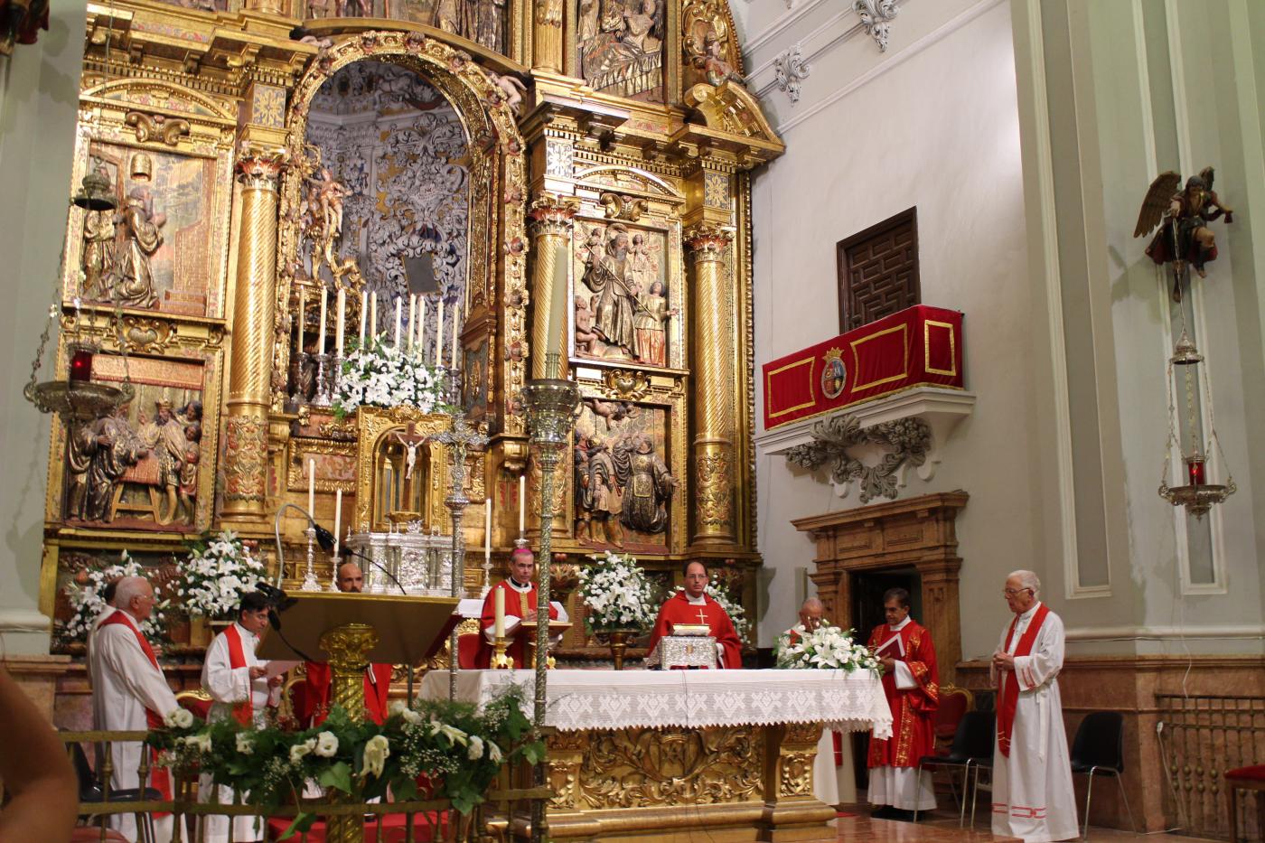 Toma de posesión de los co-párrocos \"in solidum\" de Santa María de la Victoria (Santuario de Santa María de la Victoria-Málaga)