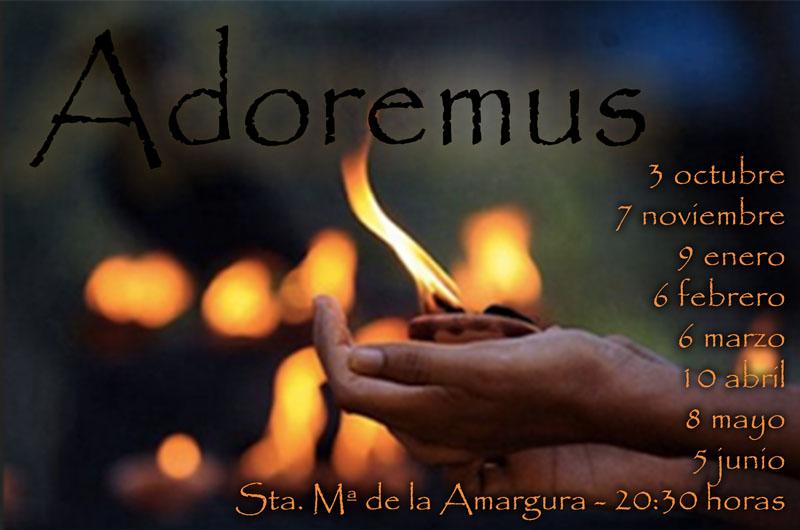 Cartel de la iniciativa de oración