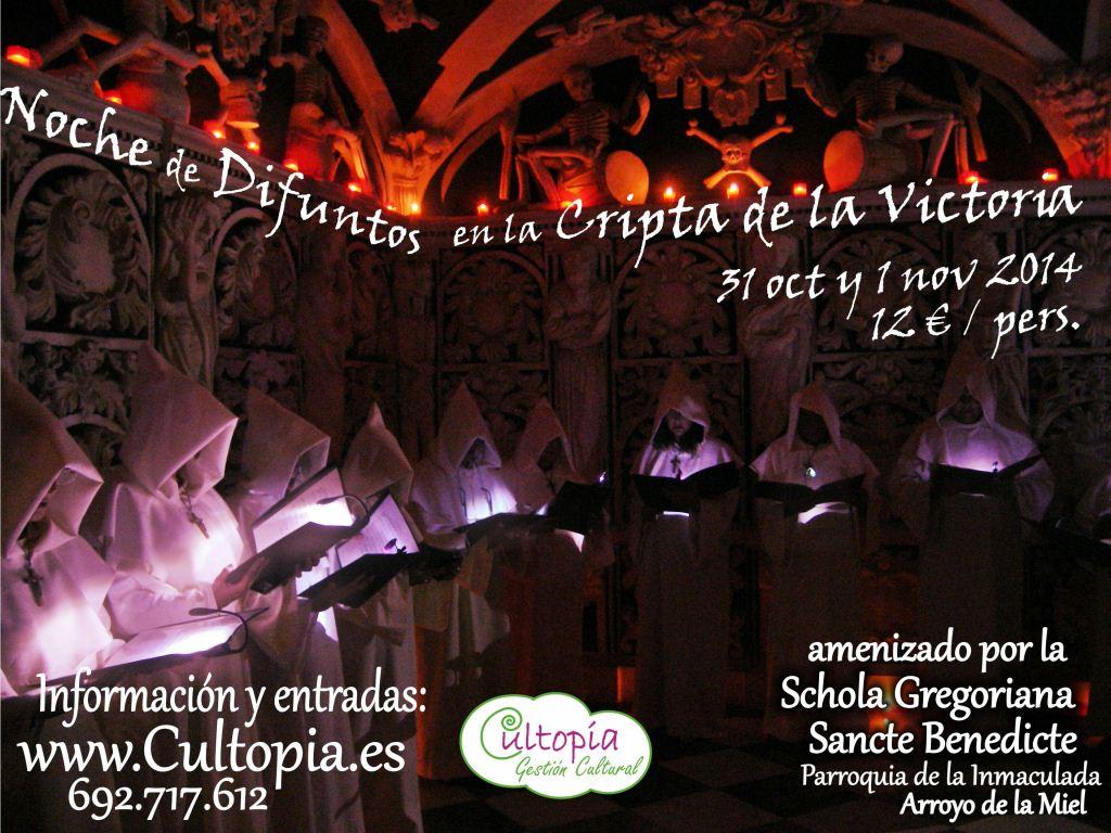 Cartel de las próximas visitas nocturnas