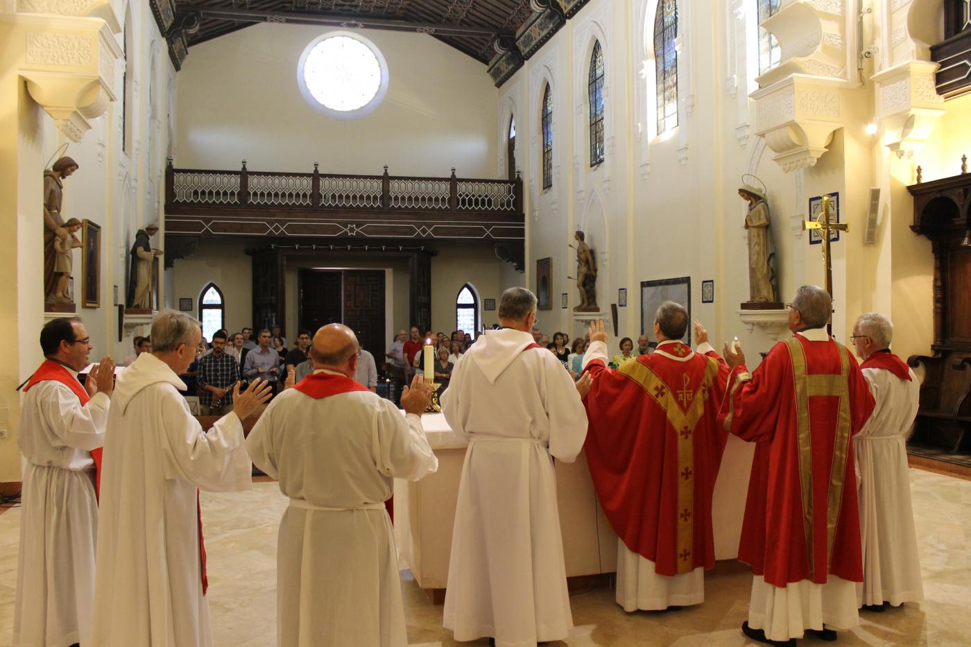 Celebración de la Eucaristía de incio de curso