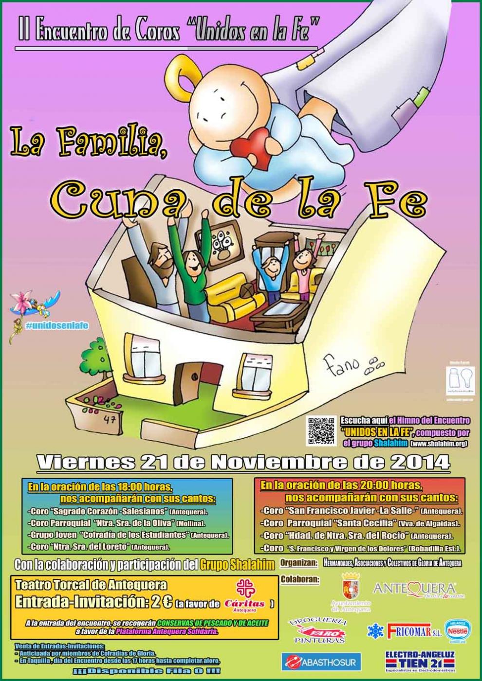 Cartel de Fano para el II Encuentro de Coros