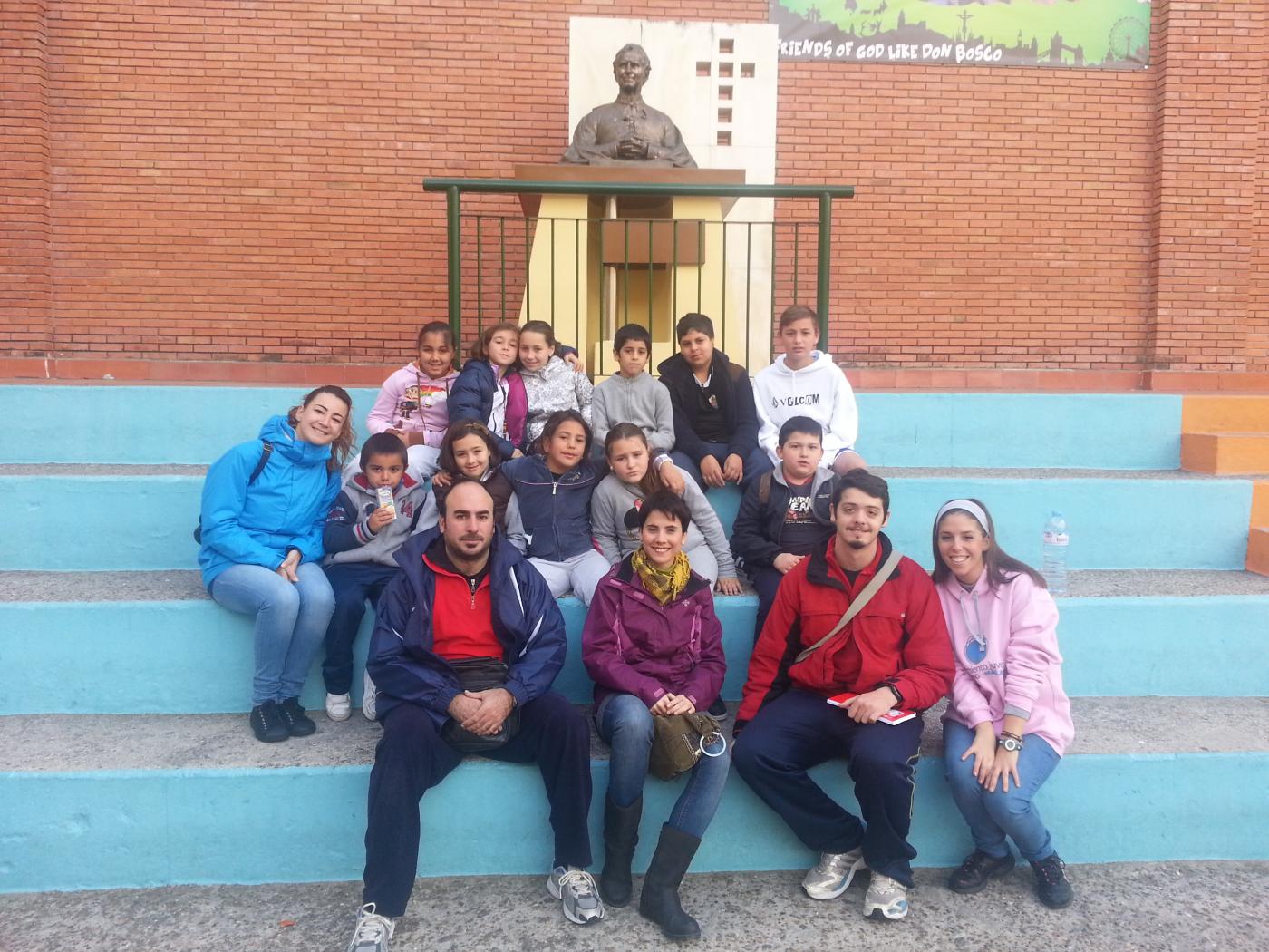 Participantes en los talleres de la Fundación Proyecto Don Bosco