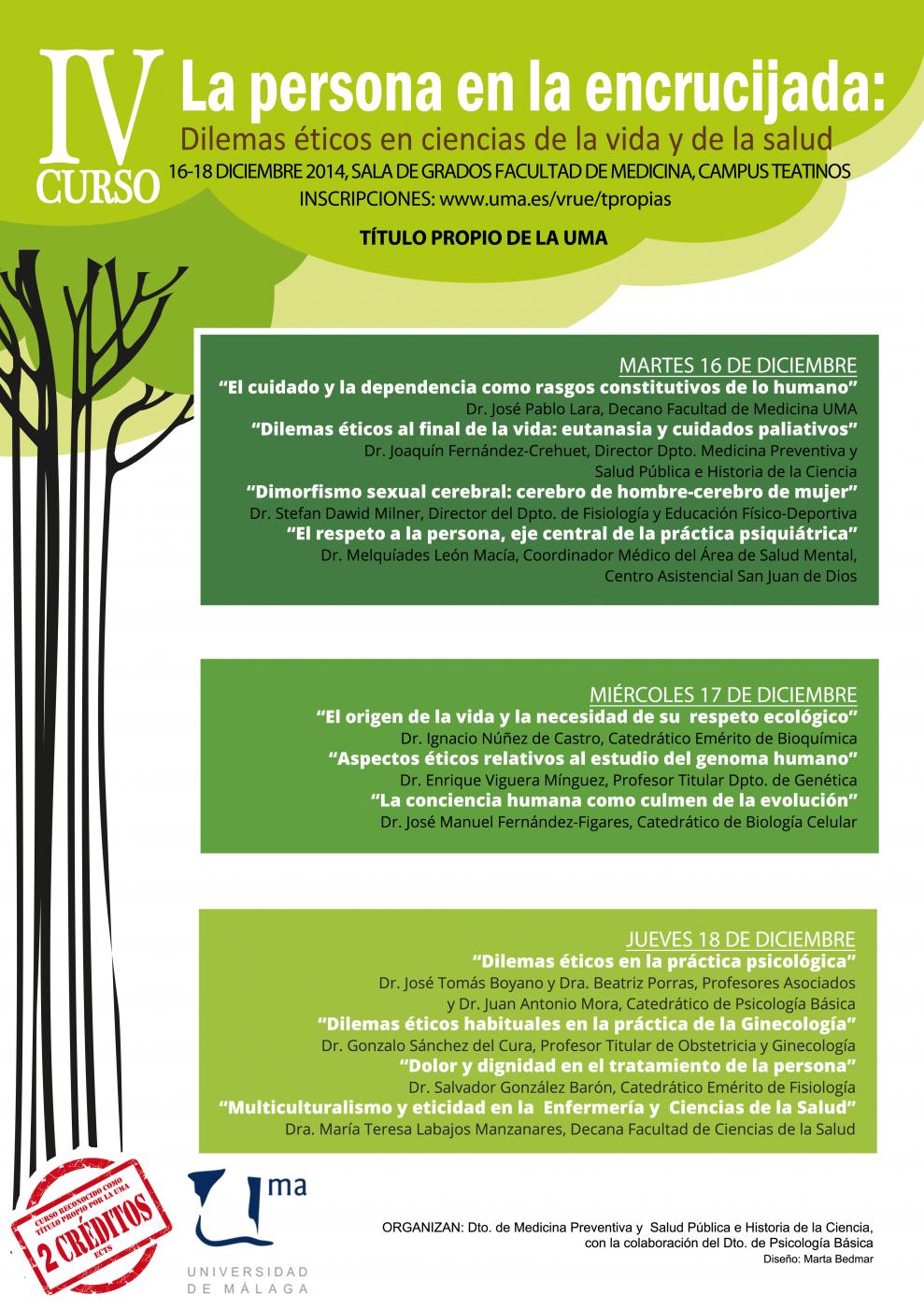 Cartel "La Persona en la Encrucijada"