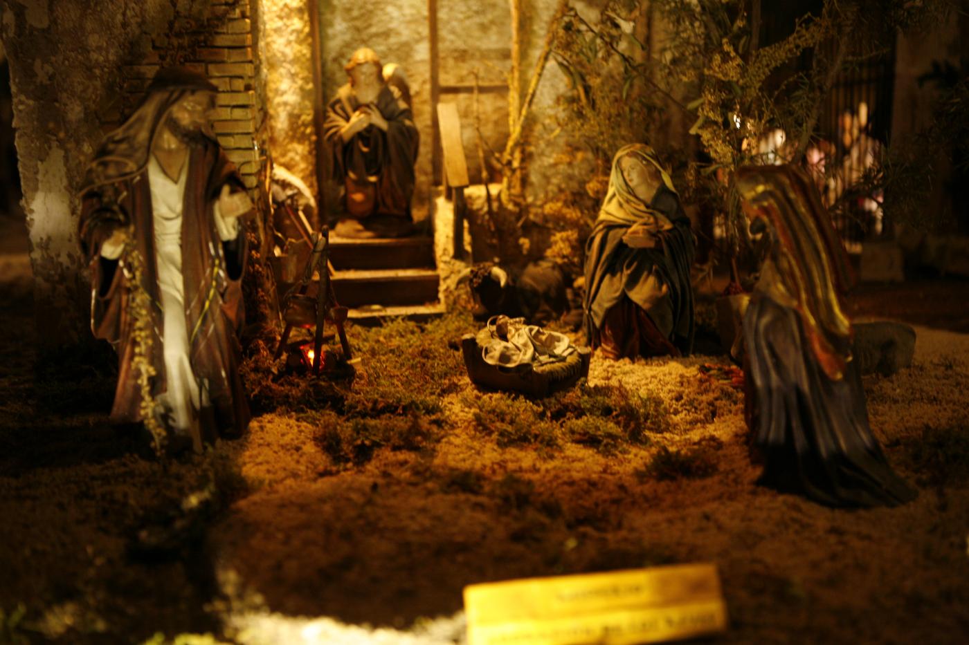 El belén de la Catedral se inspira en Málaga