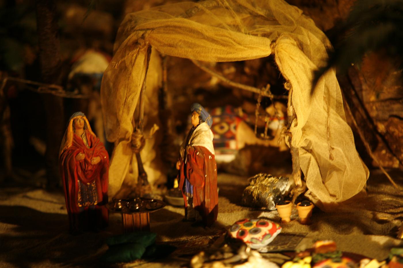 El belén de la Catedral se inspira en Málaga