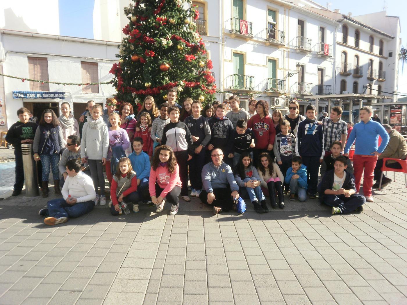 Grupo de sembradores de Estrellas de Álora