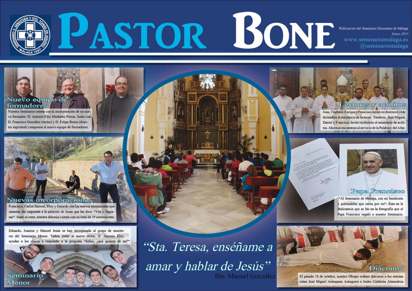 El Seminario edita un nuevo número de Pastor Bone