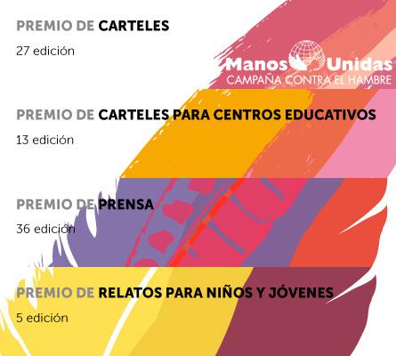 Cartel Premios Manos Unidas