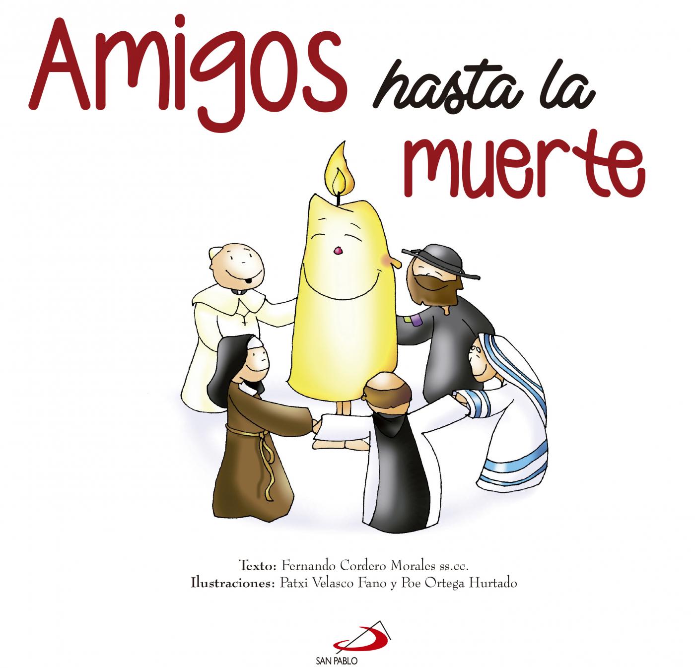 Portada del libro "Amigos hasta la muerte"