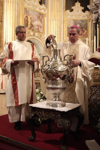 Misa crismal (Catedral-Málaga)