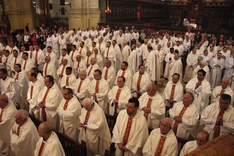 Misa crismal (Catedral-Málaga)