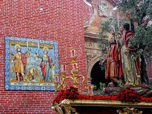 Procesión de los Santos Patronos Ciriaco y Paula, de Málaga