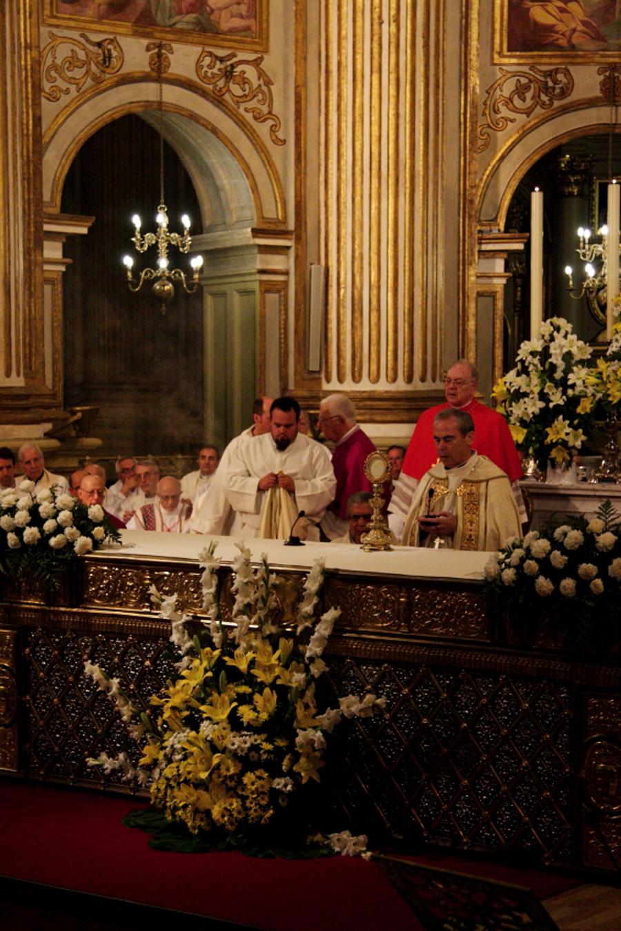 Solemnidad del Corpus Christi, Catedral de Málaga