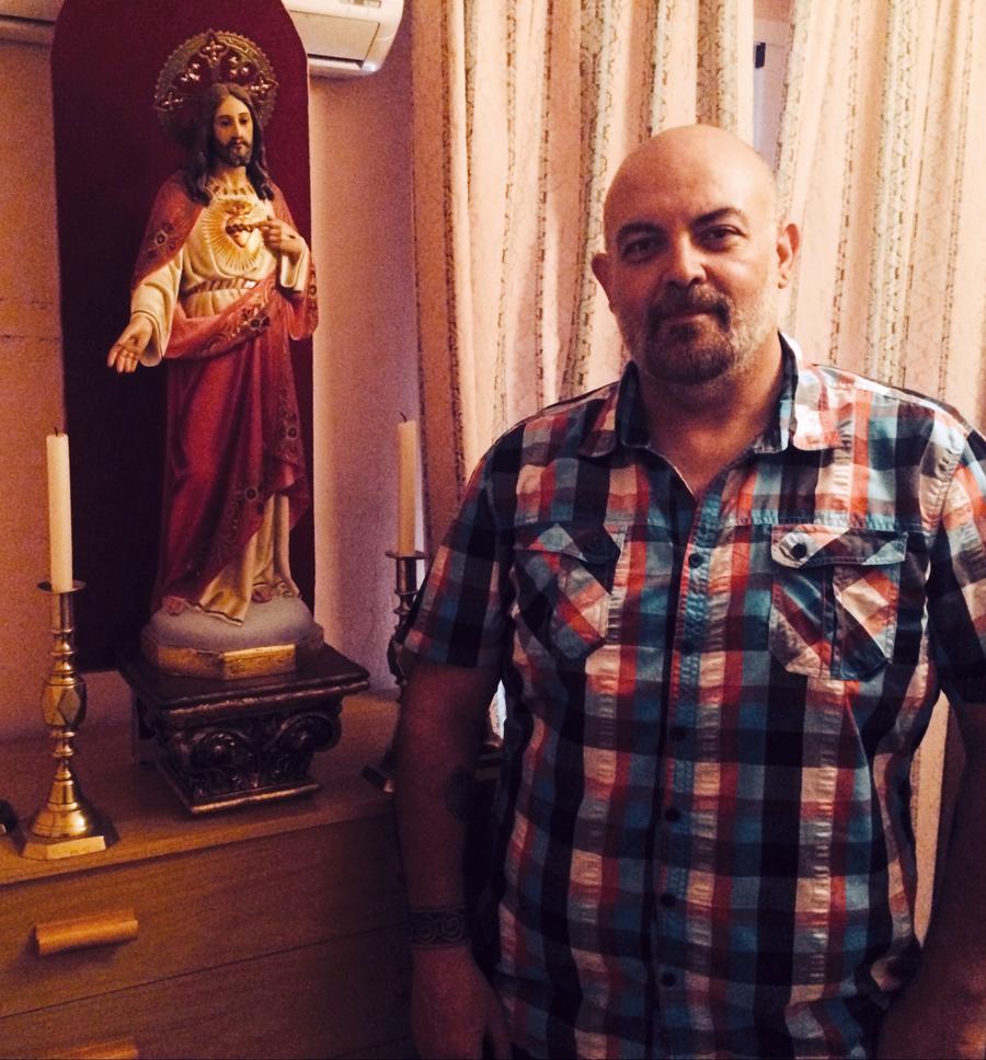 David Espinar: «Conocí la imagen del Sagrado Corazón con apenas 4 años»