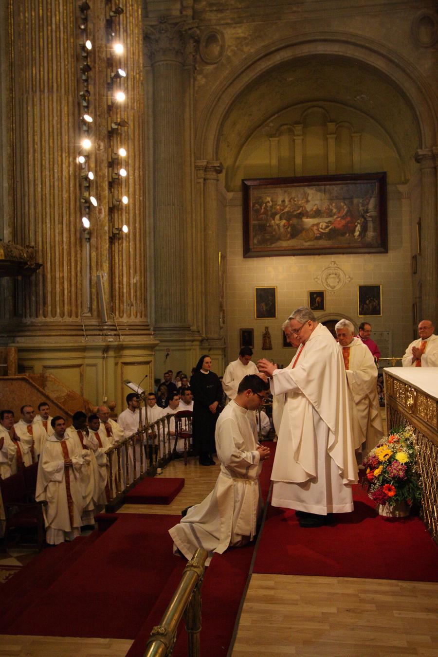 Ordenación sacerdotal de José MIguel Antequera e Isidro Calderón