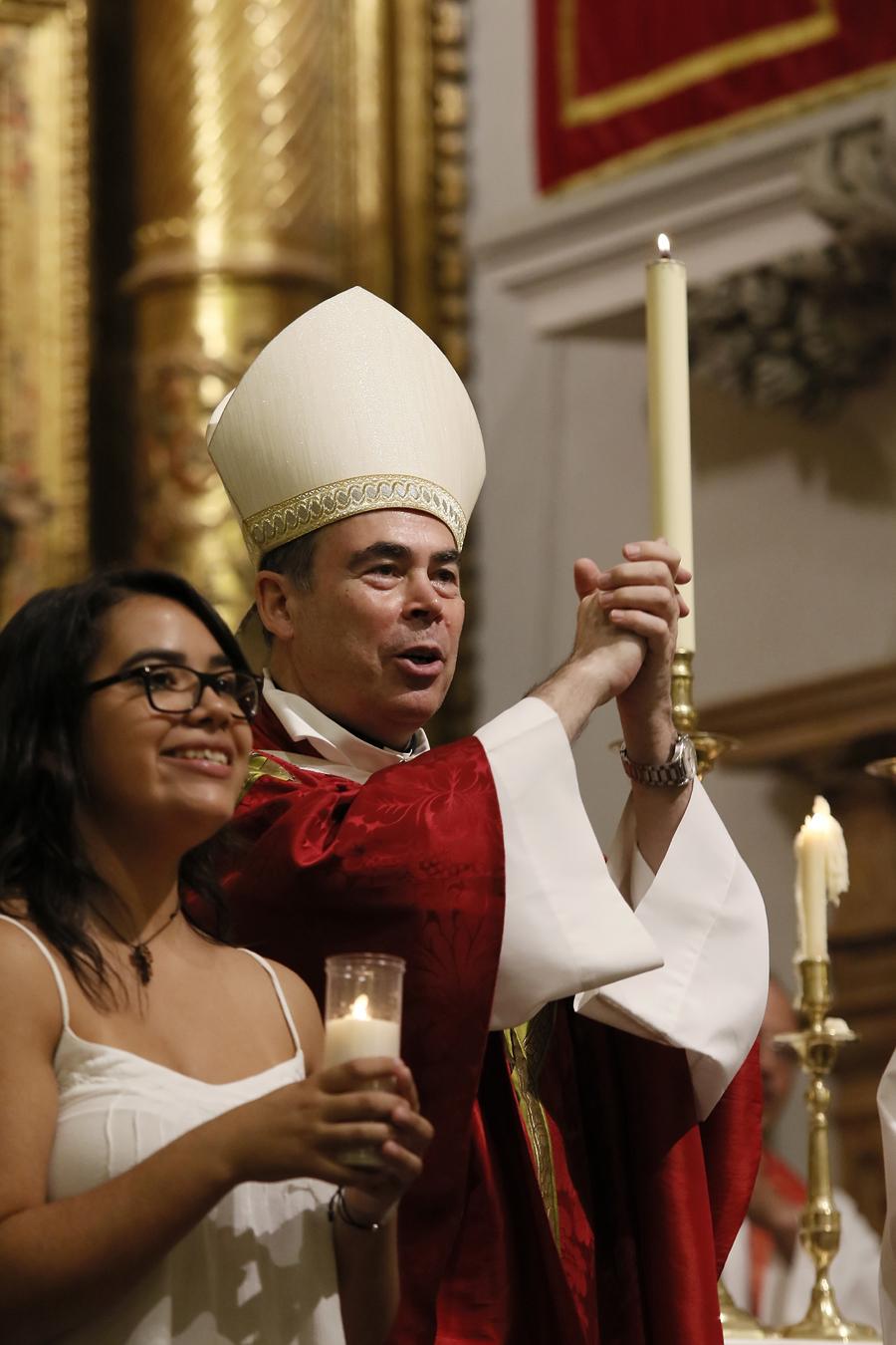 El Obispo de Málaga envía a los más de 500 jóvenes al EEJ en Ávila