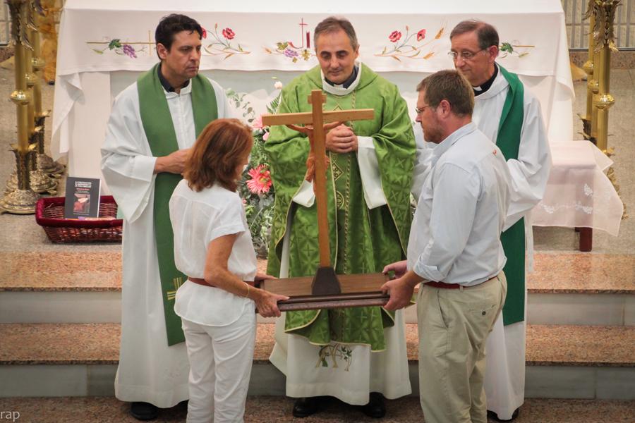 La parroquia de San Miguel, en Málaga, despide a su párroco Fernando del Castillo