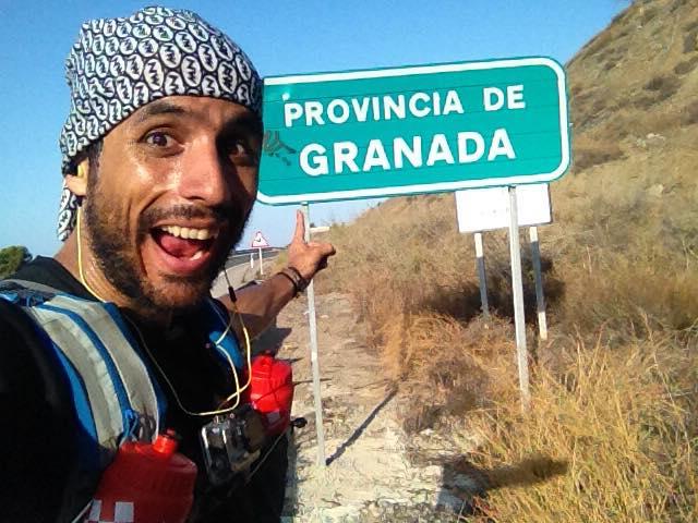 Llegada a la provincia de Granada el jueves 20 de agosto