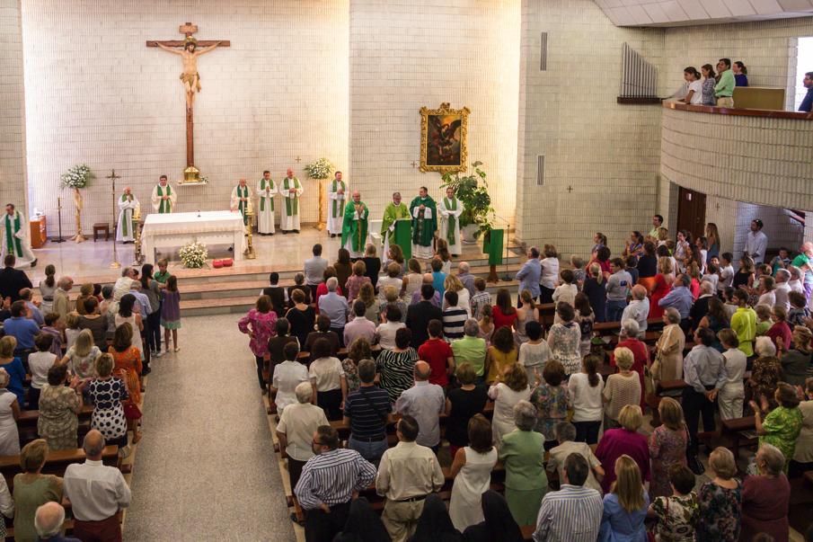 Eucaristía de toma de posesión del nuevo párroco de San Miguel