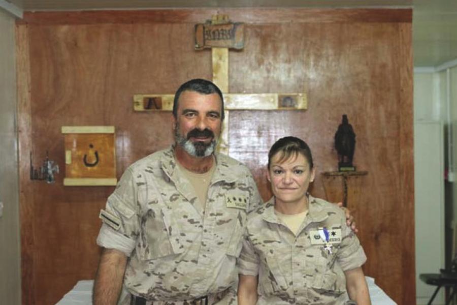 Coronel Julio Salom: «Intento no faltar a Misa y dar testimonio de hijo de Dios»