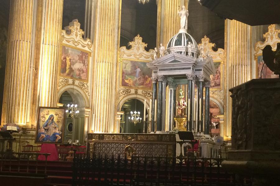 La familia marista de Málaga recuerda a sus mártires en la Catedral
