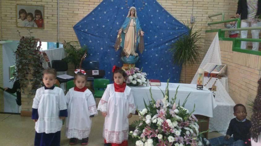 Celebración de la Virgen Milagrosa en Palma-Palmilla