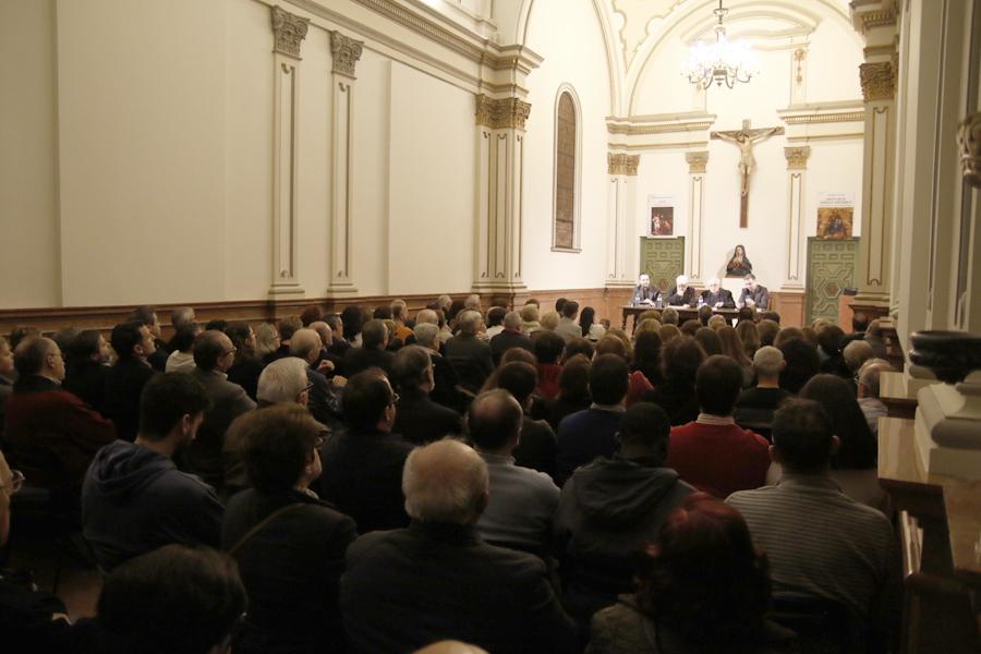Presentación de los libros de Criado y Gil por Pié-Ninot, en ArsMálaga Palacio Episcopal