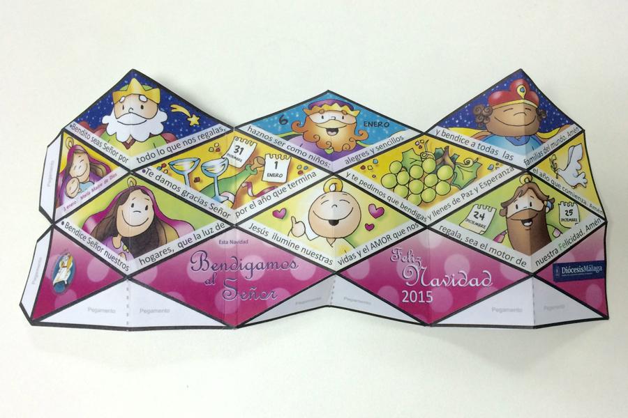 "Bendecinator" creado por Fano para bendecir la Navidad