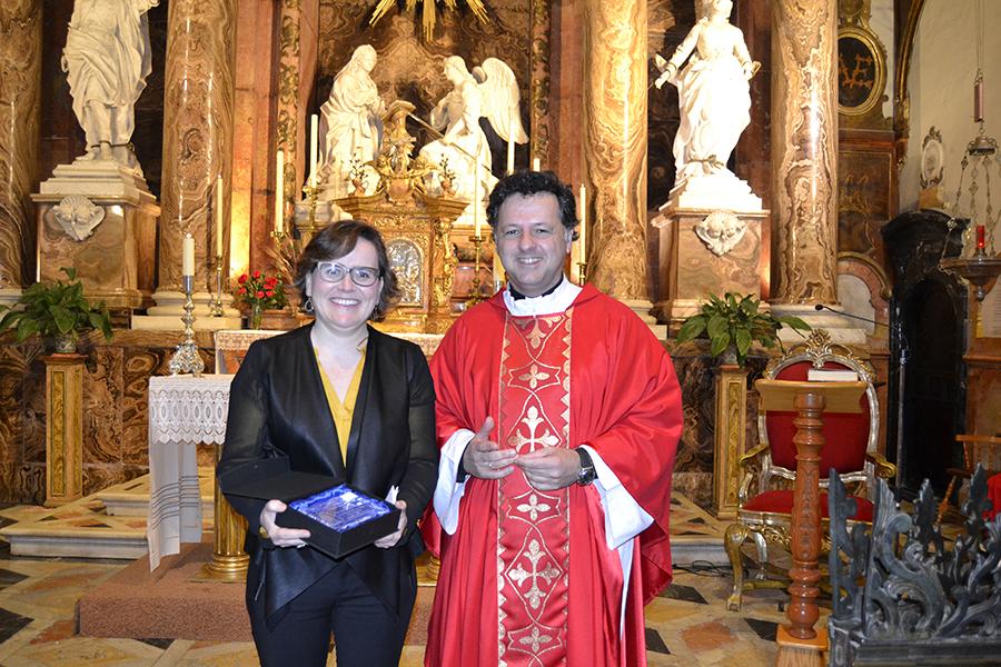 Esther Luque Doblas recoge el Premio Cardenal Herrera