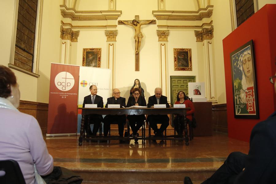 Mesa redonda sobre el Cardenal Herrera Oria, en ArsMálaga Palacio Episcopal