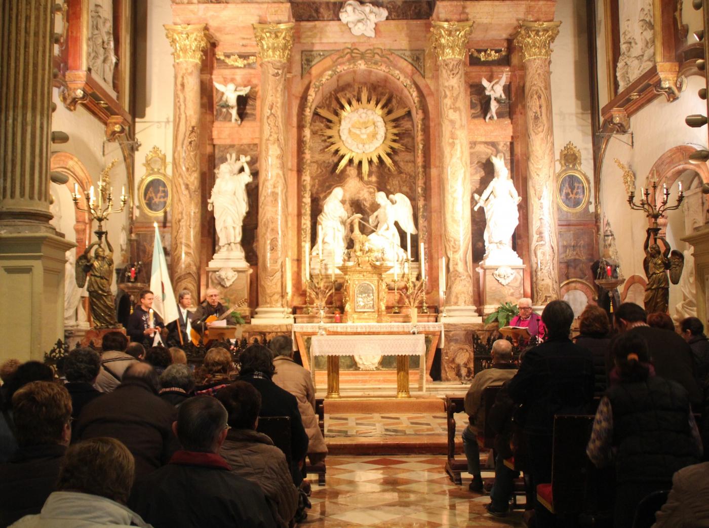 Momento de la celebración litúrgica