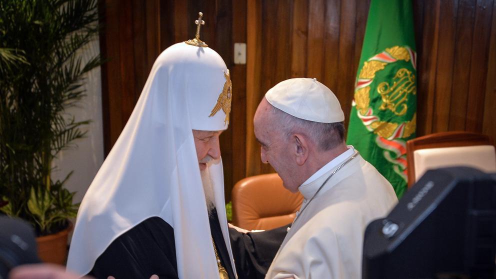 Papa Francisco y Patriarca Kirill
