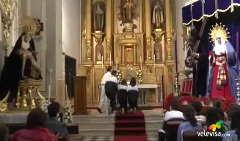 La televisión de Vélez se hace eco de "24 horas con el Señor"