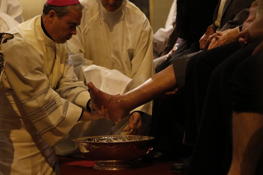 Misa “in Coena Domini”, en la Cena del Señor, en la Catedral de Málaga
