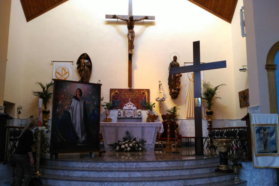 El Icono de la Inmaculada Joven visitó Ronda, Antequera, Fuengirola y Vélez Málaga