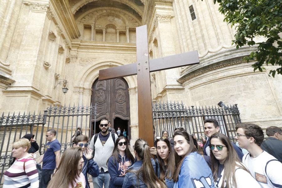 Encuentro Diocesano de Juventud en Málaga. AUTOR: S. FENOSA