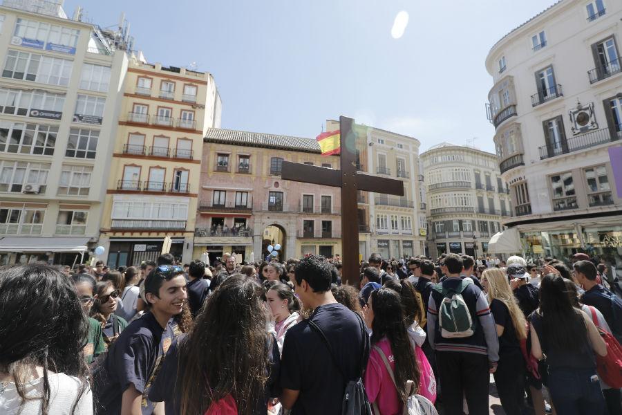 Encuentro Diocesano de Juventud en Málaga. AUTOR: S. FENOSA