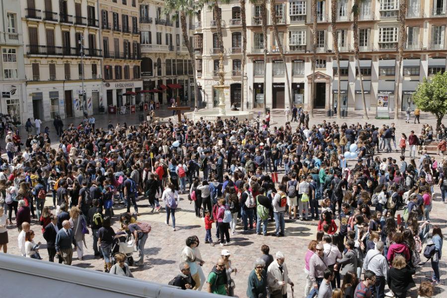 Encuentro Diocesano de Juventud en Málaga. AUTOR: S. FENOSA