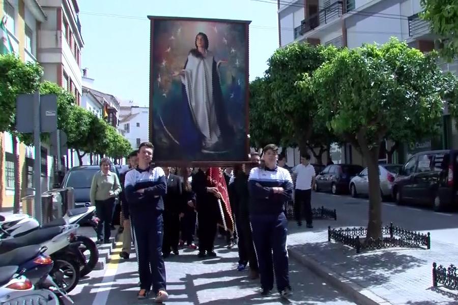 VÍDEO: La Inmaculada Joven visita Vélez-Málaga