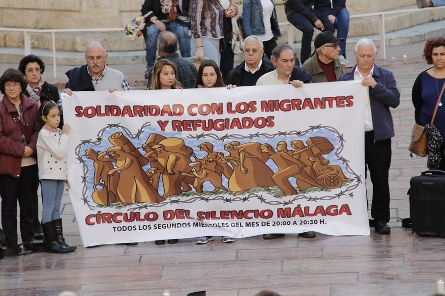 Málaga "calla" ante los refugiados