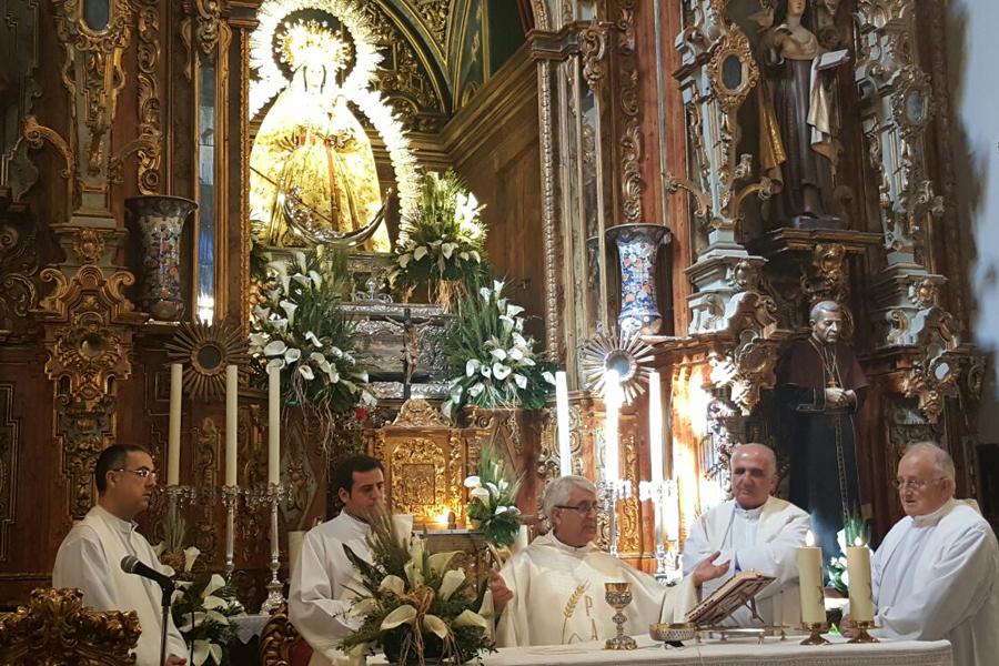 Peregrinación del arciprestazgo de Los Ángeles a la Virgen de la Paz de Ronda