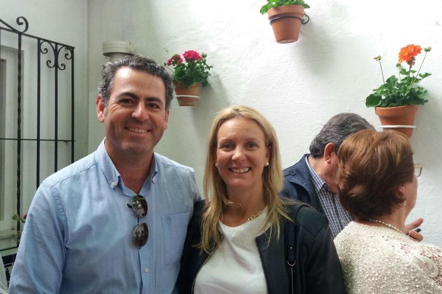 Durante la inauguración 